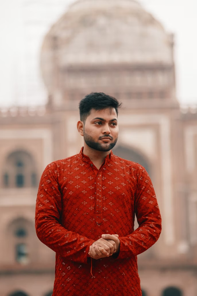 Cotton Kurta Set hover